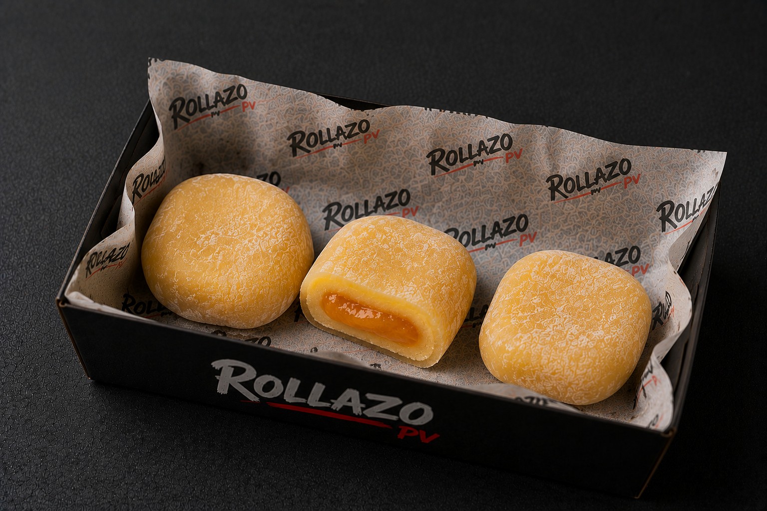 Panecillos Mochi Mango