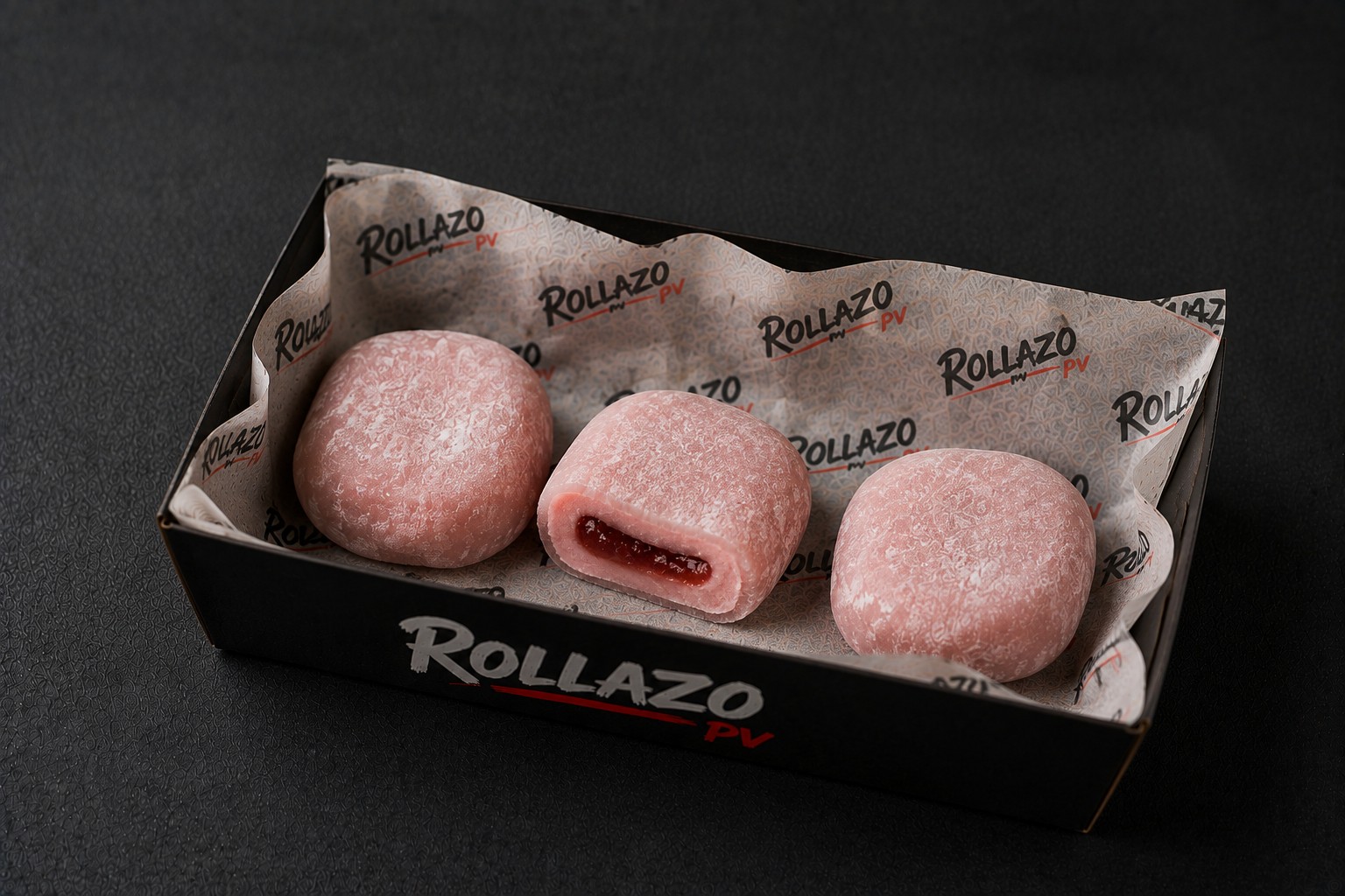 Panecillos Mochi Fresa